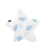 Coussin HappyFriday Basic Bleu Étoile Nuages 50 x 50 cm