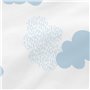 Coussin HappyFriday Basic Bleu Nuages 60 x 40 cm