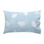 Parure de couette HappyFriday Basic Kids Bleu Lit de bébé 2 Pièces