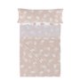 Jeu de draps HappyFriday Basic Kids Clouds Rose Lit 1 persone 180 x 270 cm 2 Pièces