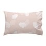 Parure de couette HappyFriday Basic Kids Rose Lit de bébé 2 Pièces