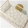 Couvre-lit HappyFriday BASIC KIDS Beige 100 x 130 cm Cale Lit de bébé