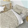 Parure de couette HappyFriday Basic Kids Beige Lit 1 persone 2 Pièces