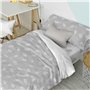 Parure de couette HappyFriday Basic Kids Gris Lit 1 persone 2 Pièces