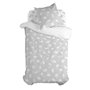 Parure de couette HappyFriday Basic Kids Gris Lit 1 persone 2 Pièces