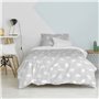 Parure de couette HappyFriday Basic Kids Gris Lit 1 persone 2 Pièces