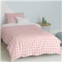 Parure de couette HappyFriday Basic Kids Rose Lit 1 persone Vichy 2 Pièces