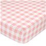 Drap housse HappyFriday BASIC KIDS Rose 90 x 200 x 32 cm