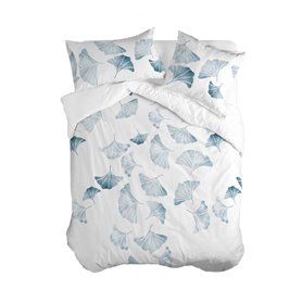 Housse de Couette HappyFriday Blanc Ginkgo Multicouleur 200 x 200 cm