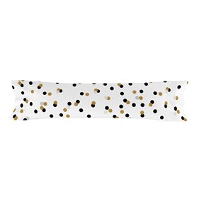 Taie d'oreiller HappyFriday Blanc Golden Dots Multicouleur 45 x 155 cm