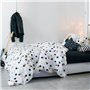 Housse de Couette HappyFriday Blanc Golden dots Multicouleur 140 x 200 cm