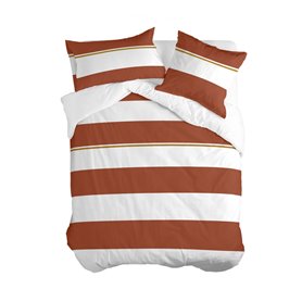 Housse de Couette HappyFriday Blanc Golden lands Multicouleur 155 x 220 cm