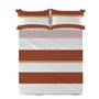 Drap HappyFriday Blanc Golden Lands Multicouleur 260 x 270 cm