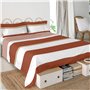 Drap HappyFriday Blanc Golden Lands Multicouleur 260 x 270 cm