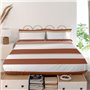 Drap HappyFriday Blanc Golden Lands Multicouleur 260 x 270 cm