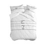 Housse de Couette HappyFriday Blanc My love  Multicouleur 200 x 200 cm