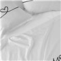 Drap HappyFriday Blanc My Love Multicouleur 160 x 270 cm