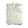 Housse de Couette HappyFriday Aware Sweet banana Multicouleur 260 x 220 cm