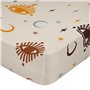 Drap housse HappyFriday AWARE Multicouleur 105 x 200 x 32 cm