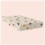 Drap housse HappyFriday AWARE Multicouleur 105 x 200 x 32 cm