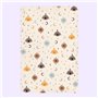 Drap housse HappyFriday AWARE Multicouleur 105 x 200 x 32 cm