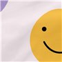 Taie d'oreiller HappyFriday Aware Funny faces Multicouleur 45 x 125 cm