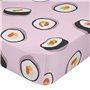 Drap housse HappyFriday AWARE Multicouleur 180 x 200 x 32 cm Sushi