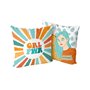 Housse de coussin HappyFriday Aware Girl power Multicouleur 50 x 50 cm 2 Pièces