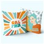 Housse de coussin HappyFriday Aware Girl power Multicouleur 50 x 50 cm 2 Pièces