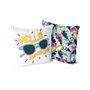 Housse de coussin HappyFriday Aware Hello sunshine Multicouleur 50 x 50 cm 2 Pièces
