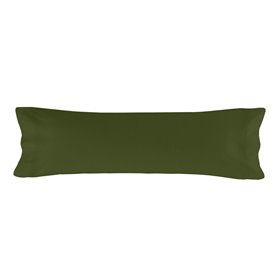 Taie d'oreiller HappyFriday BASIC Vert 45 x 125 cm