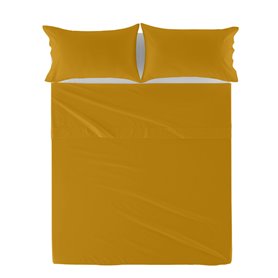 Drap HappyFriday Basic Moutarde 210 x 270 cm