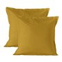 Housse de coussin HappyFriday Basic Moutarde 60 x 60 cm 2 Unités