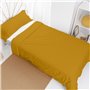 Parure de couette HappyFriday Basic Kids Moutarde Lit 1 persone 2 Pièces