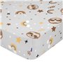 Drap housse HappyFriday MOSHI MOSHI Multicouleur 105 x 200 x 32 cm