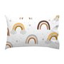 Jeu de draps HappyFriday Moshi Moshi Sleepy sloth Multicouleur Lit de bébé 2 Pièces