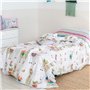 Parure de couette HappyFriday Moshi Moshi Cute Llamas Multicouleur 2 Pièces