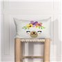 Housse de coussin HappyFriday Moshi Moshi Cute Llamas Multicouleur 50 x 30 cm