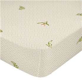 Drap housse HappyFriday Monterosso Multicouleur 160 x 200 x 32 cm