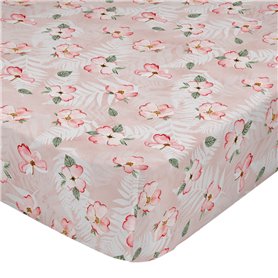 Drap housse HappyFriday Ohara Multicouleur 140 x 200 x 32 cm