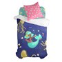 Parure de couette HappyFriday Mr Fox Happy mermaid Multicouleur Lit 1 persone 2 Pièces