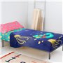 Jeu de draps HappyFriday Mr Fox Happy Mermaid Multicouleur Lit 1 persone 2 Pièces