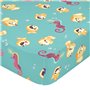 Drap housse HappyFriday MR FOX Multicouleur 105 x 200 x 32 cm