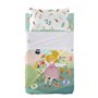 Jeu de draps HappyFriday Mr Fox Dreaming Multicouleur Lit de bébé 2 Pièces