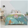 Parure de couette HappyFriday Mr Fox Dreaming   Multicouleur Lit 1 persone 2 Pièces