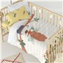 Parure de couette HappyFriday Mr Fox Jungle life  Multicouleur Lit de bébé 2 Pièces