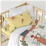 Parure de couette HappyFriday Mr Fox Jungle life  Multicouleur Lit de bébé 2 Pièces