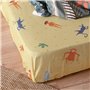 Drap housse HappyFriday MR FOX Multicouleur 105 x 200 x 32 cm