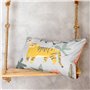 Housse de coussin HappyFriday Mr Fox Jungle Life Multicouleur 50 x 30 cm