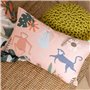 Housse de coussin HappyFriday Mr Fox Jungle Life Multicouleur 50 x 30 cm